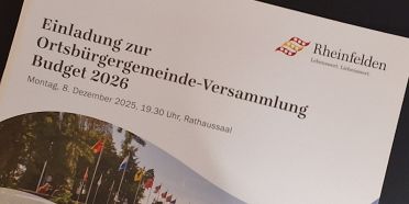 Botschaft OBG-Versammlung